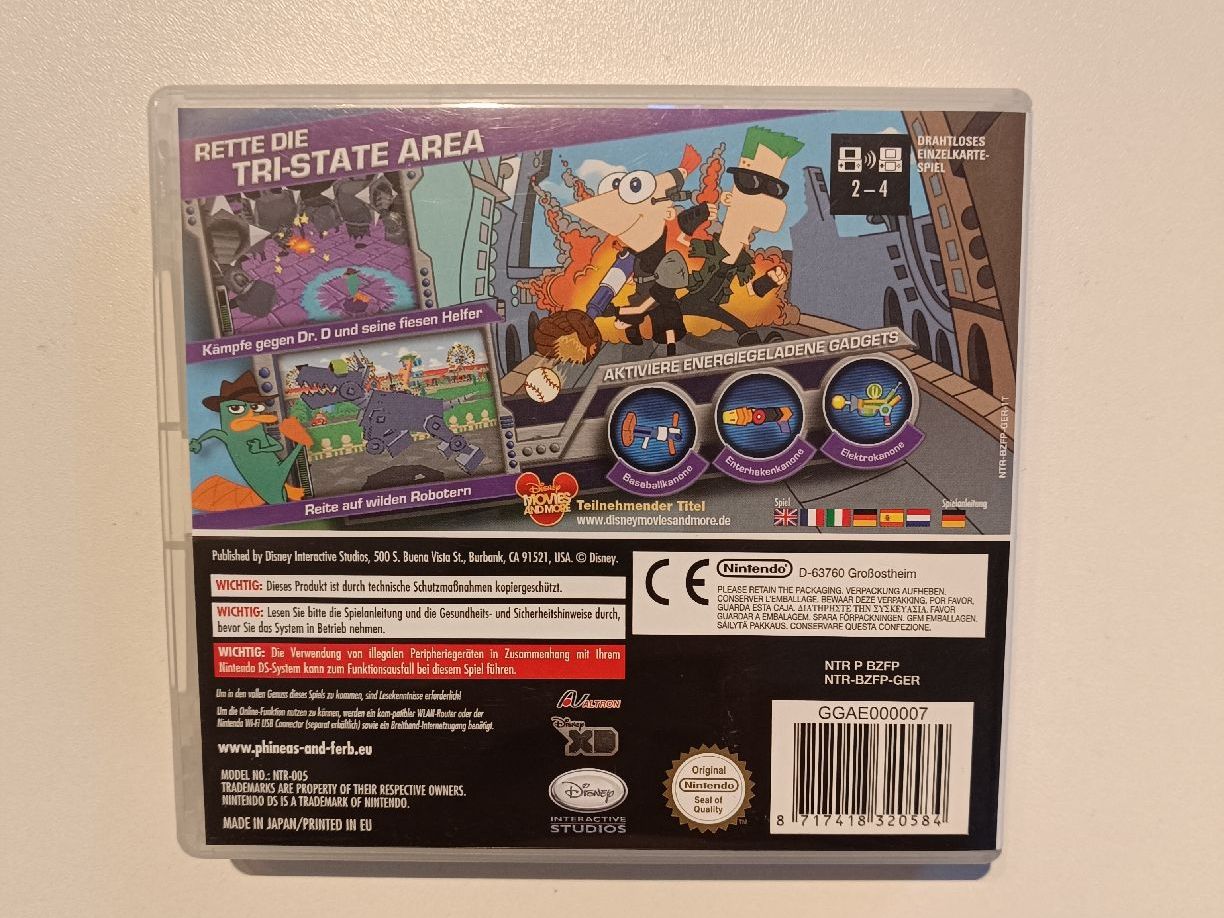 Nintendo Spiele: Phineas und Ferb 2.Dimension Nintendo DS Spiel – Gebraucht aus Arbon von Gatto81 1
