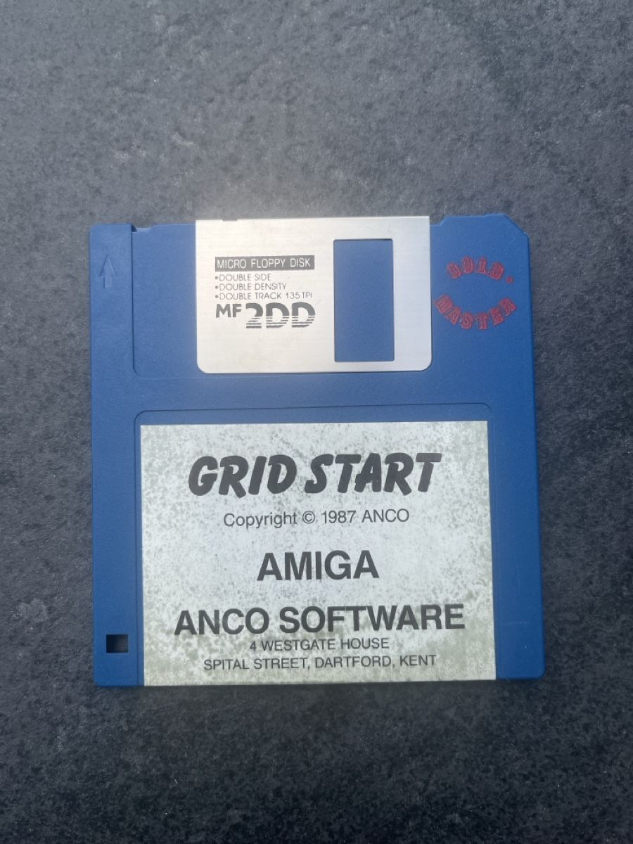 Giochi: Amiga Spiel Diskette: Grid Start – Usato da Schüpfen venduto da Roller213