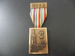 Medaille Internationales Militärmusik Festival Bern 1974