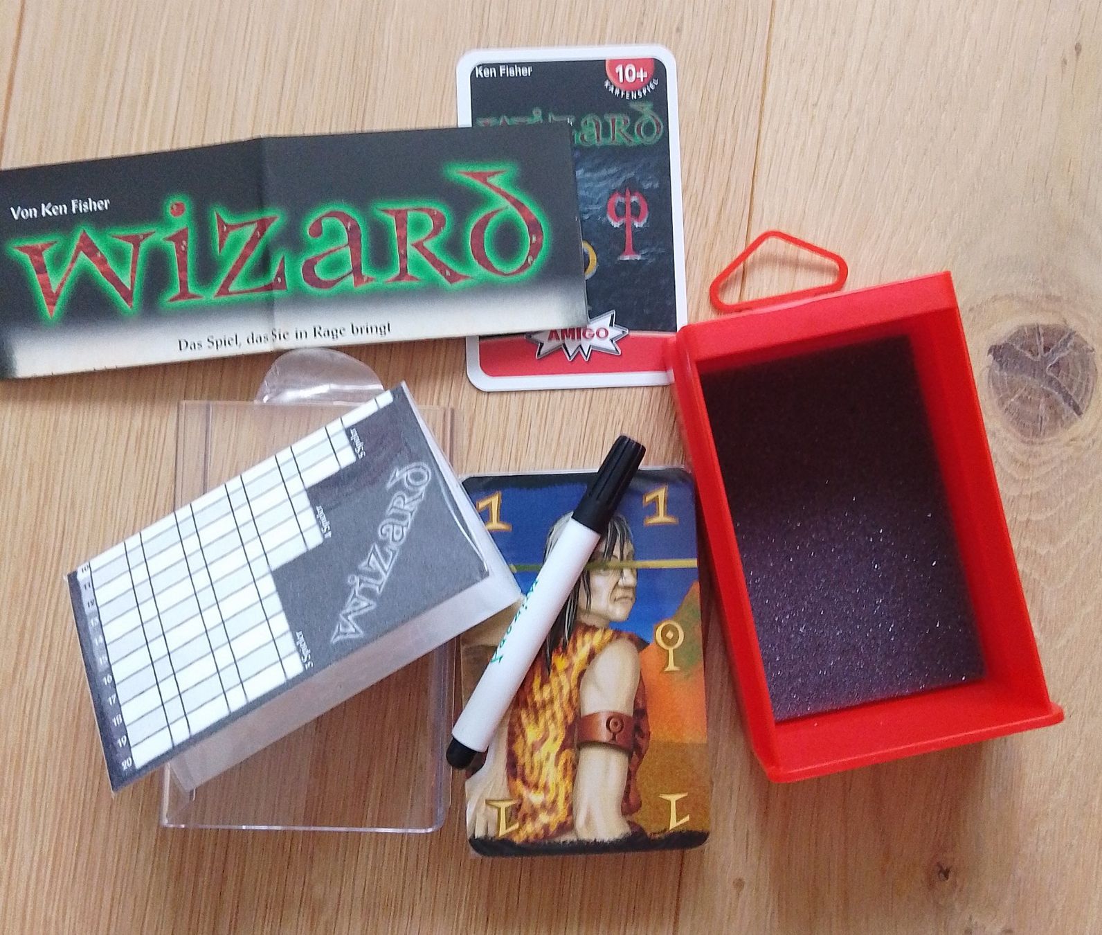 Amigo Spiele: Wizard Reise Edition Spiel 10+ 3-6 Sp. 45Min. – Neu und originalverpackt aus Wohlen AG von salamanderspielwaren 2