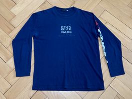 Vintage Y2K T-Shirt Lang Arm Iron Bike Race Einsiedeln Sz L