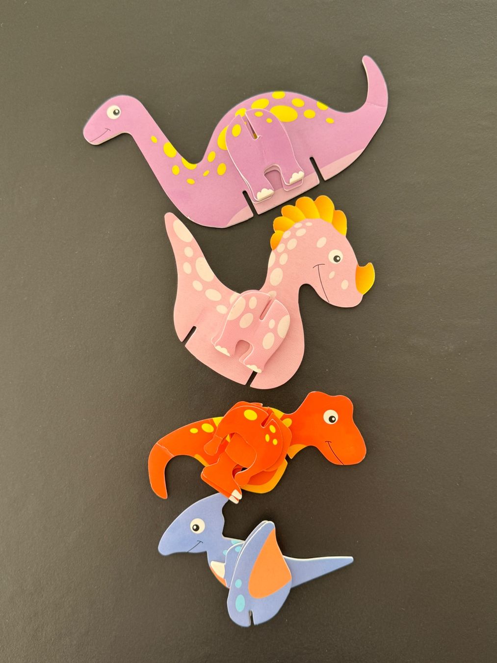 Puzzle: 4 süsse Dinosaurier 3D Puzzle – Usato da Zollikon venduto da Krenapf 3