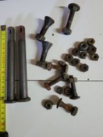 Vintage Schrauben und Muttern Konvolut