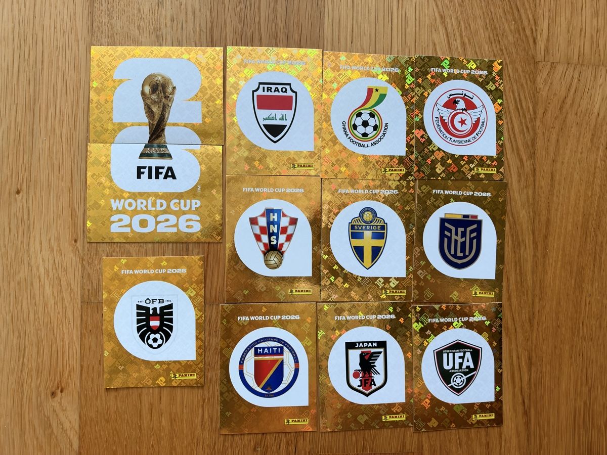 Panini Carte collezionabili: Panini Sticker FWC und Wappen – Usato da Thun venduto da ina_8hwc