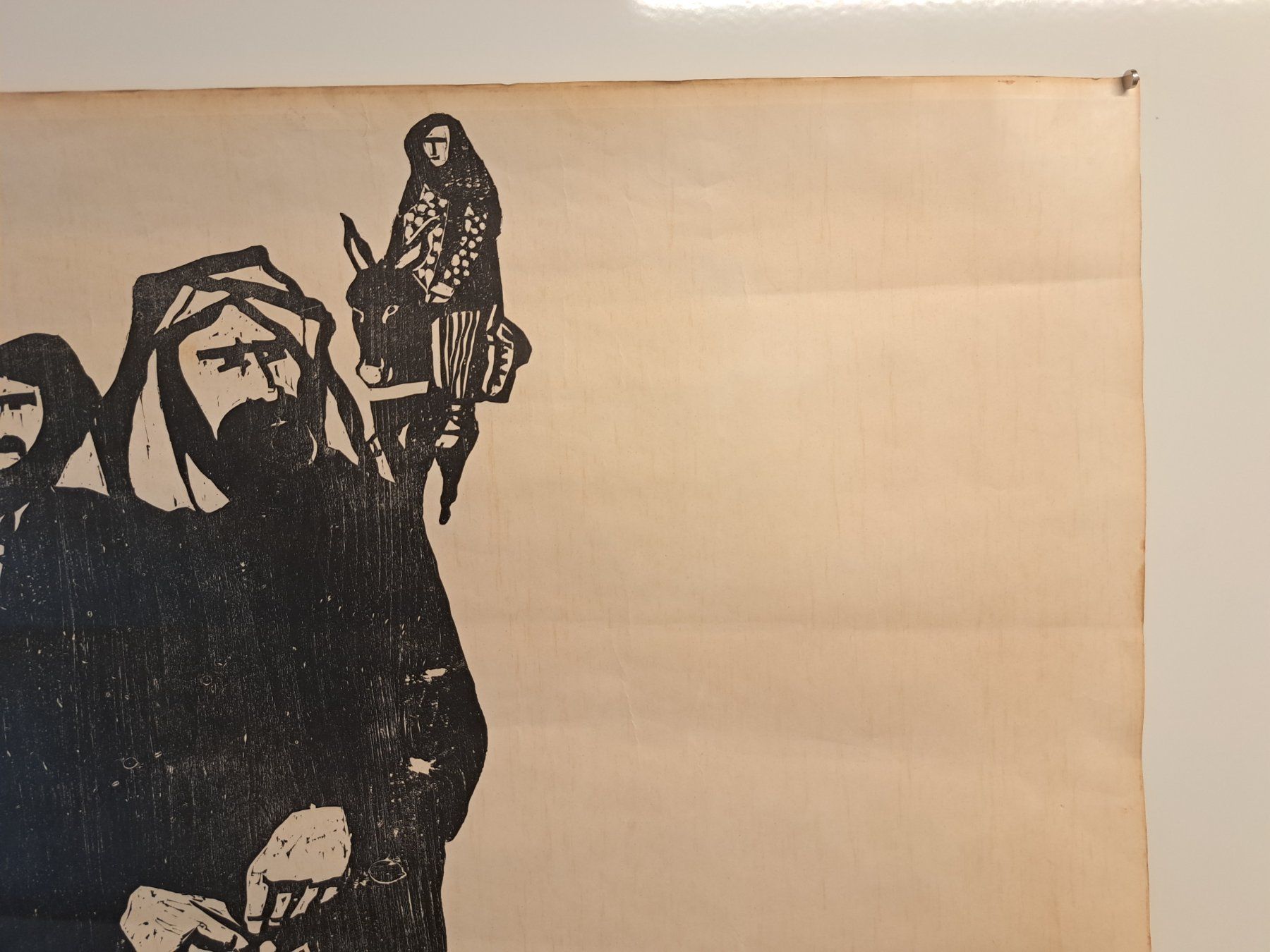 Xilografie: Holzschnitt Litho signiert/ Kunstobjrkt Bild – Usato da Belp venduto da deal-now 4