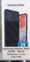 Smartphone Samsung Galaxy A04e 32GB noir neuf scellé