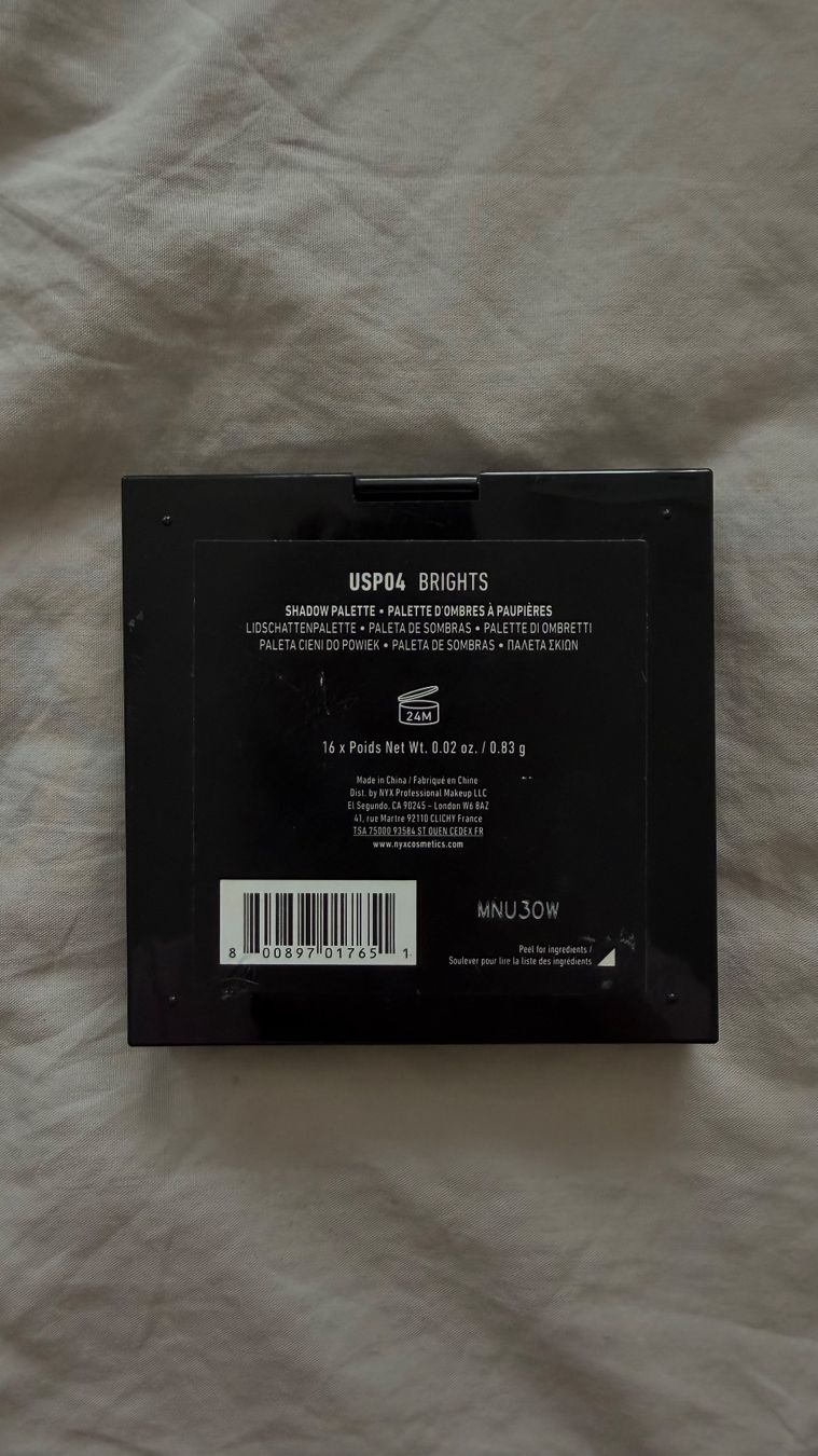 NYX Professional Makeup Make-up: NYX Ultimate Shadow Palette Lidschatten Palette – Gebraucht aus Basel von annakati 1