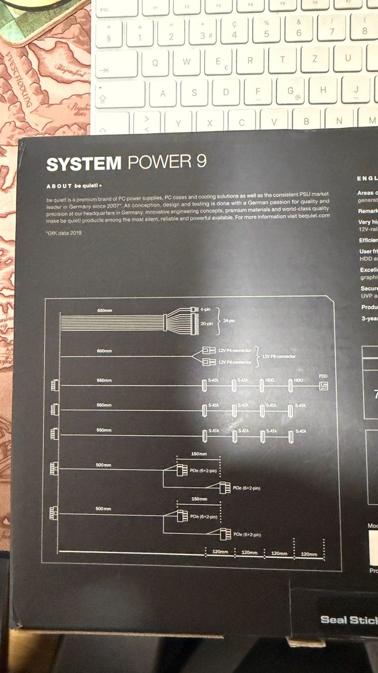 beQuiet! Componenti elettronici: Alimentation PC Be Quiet! System Power 9 700W Top! – Nuovo (secondo la descrizione) da Bellevue venduto da Memoryman30 1