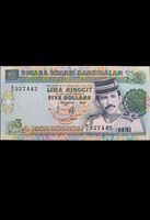 Brunai 5 Ringgit 1993 Unc