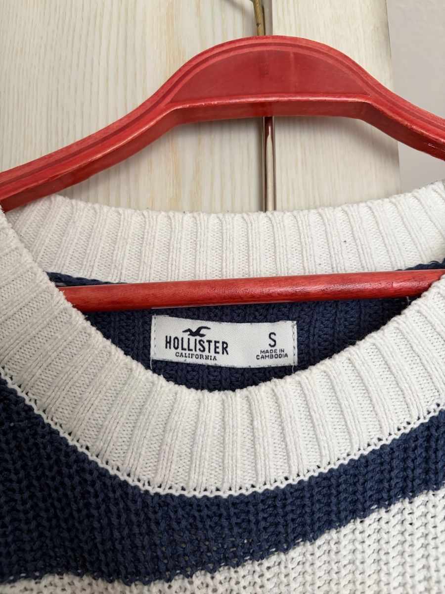 Hollister Maglioni & Felpe: Hollister Pullover gestreift blau weiss Grösse S – Nuovo (secondo la descrizione) da Fislisbach venduto da alrohnboo 1