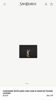 Porte cartes YSL comme neuf 