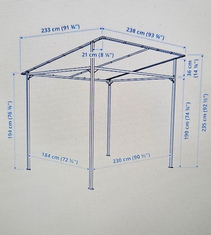 Pavillon Gunnön von Ikea | Kaufen auf Ricardo