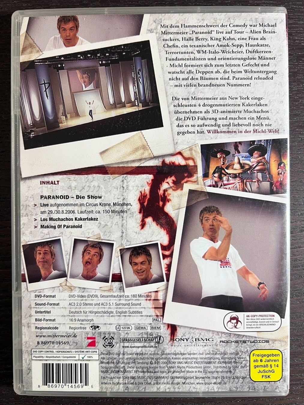 Tutti i DVDs: Michael Mittermeier - Paranoid – Usato da Zürich venduto da FilmFreunde 1