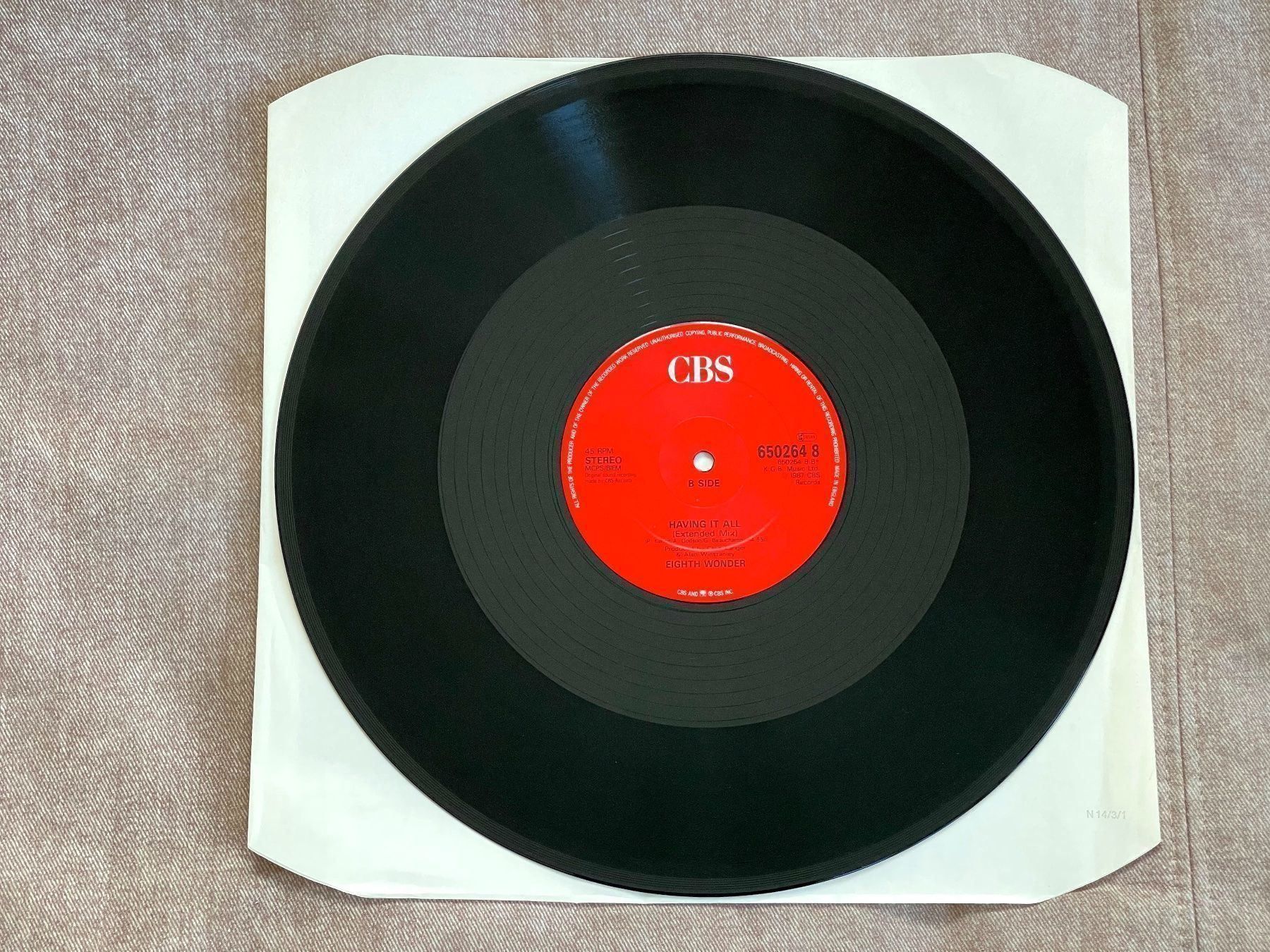 Dischi in vinile: Eighth Wonder Will You Remember 12" vinyl Maxi Single Poster – Usato da Aarau venduto da 80sAngel 6