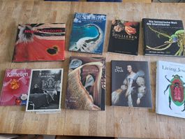 Diverse Bücher und Bildbände