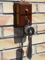 TELEFON VINTAGE ANTIK WANDTELEFON