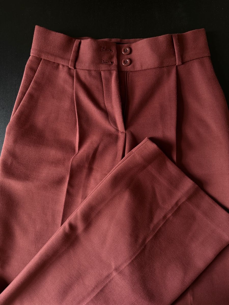 Chloé Pantaloni: Burgundy See by Chloe Trousers – Usato da Genève venduto da mar_66ky