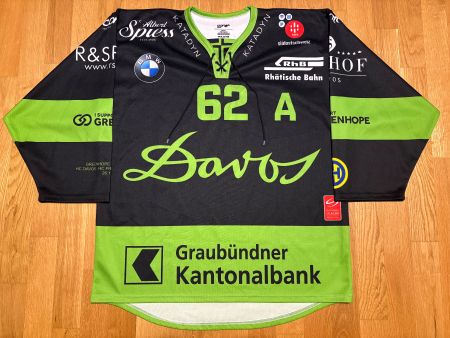 HC DAVOS # 62 DU BOIS TRIKOT 26.11.2016 CHARITY GAME HCD XL