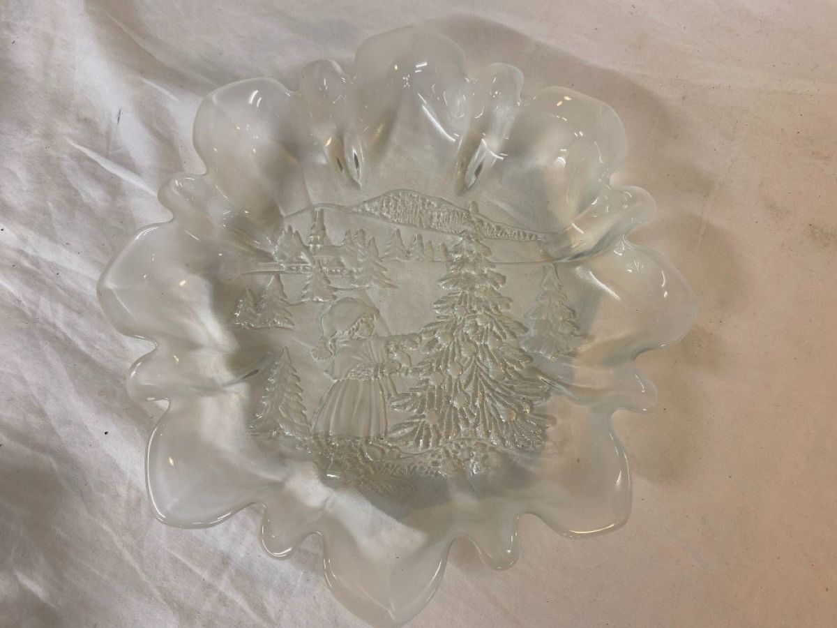 Ciotole: Weihnachtliche Glasschale – Usato da sursee venduto da trilli-tralli 2