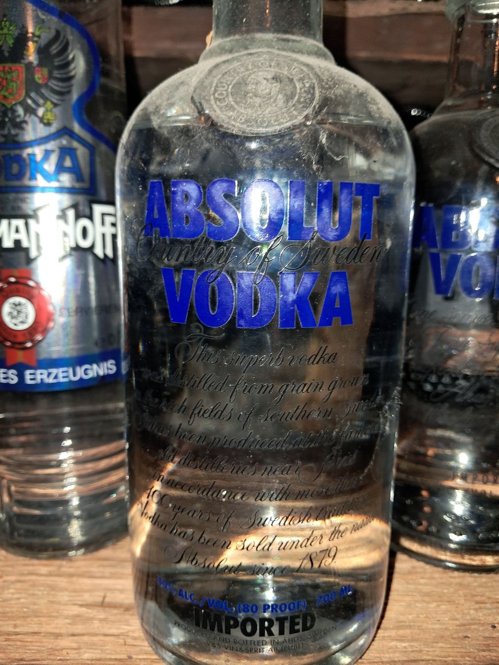 Bevande alcoliche: Lot de 3 vodka ouvertes – Usato da Le locle venduto da juliensaran 1