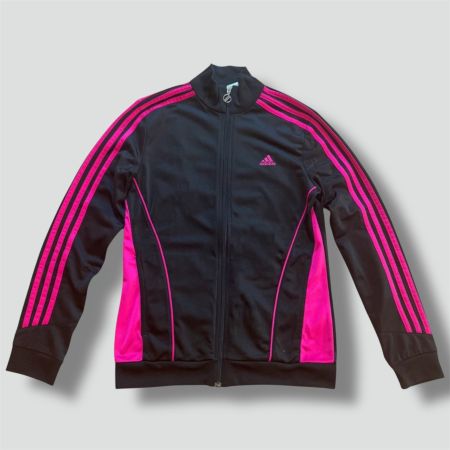 Vintage Adidas black track jacket vintage trainingsjacke