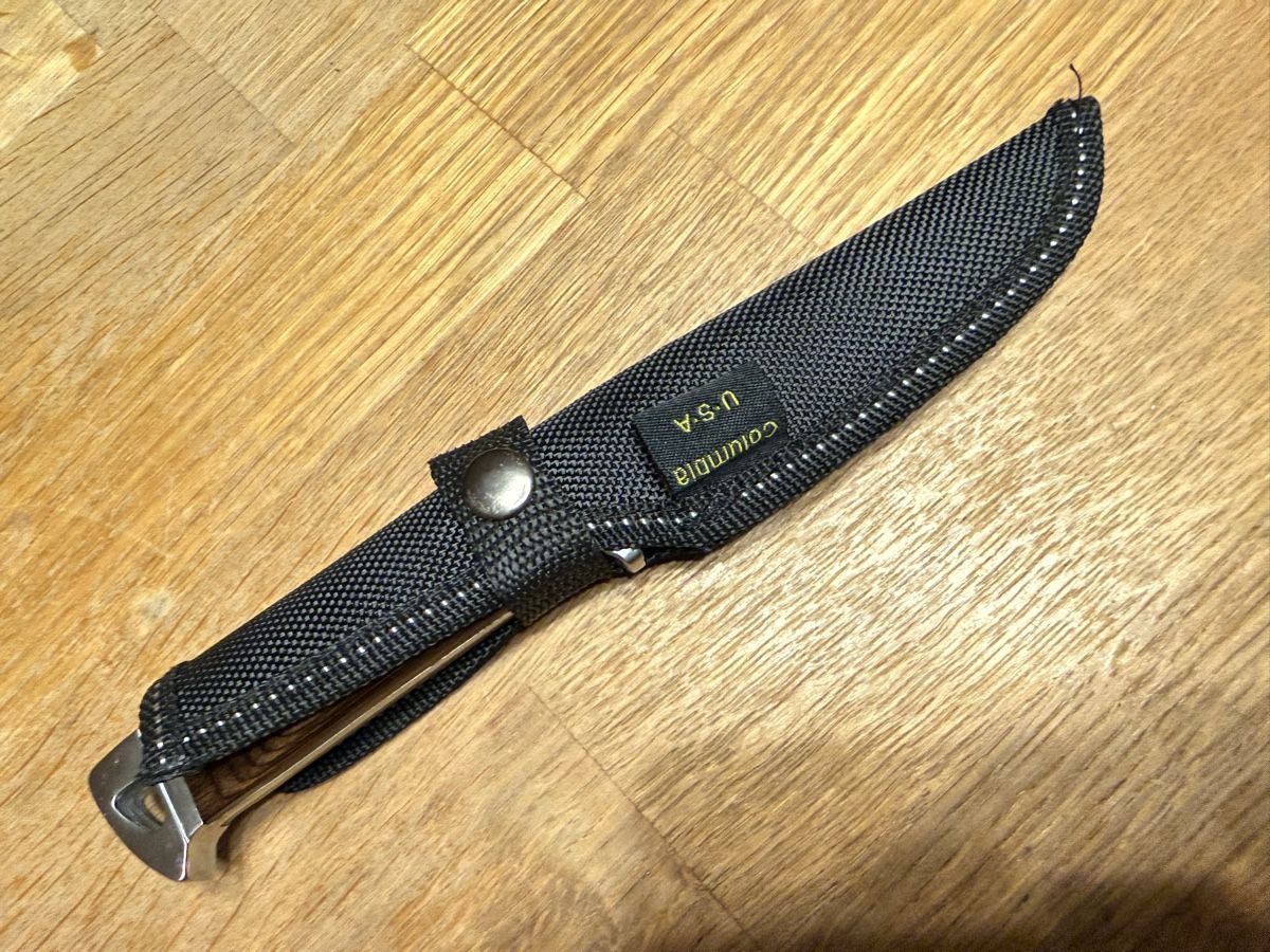 Columbia Zubehör: Jagdmesser Columbia mit Scheide Messer – Neu (gemäss Beschreibung) aus Goldach von Messerguru 1