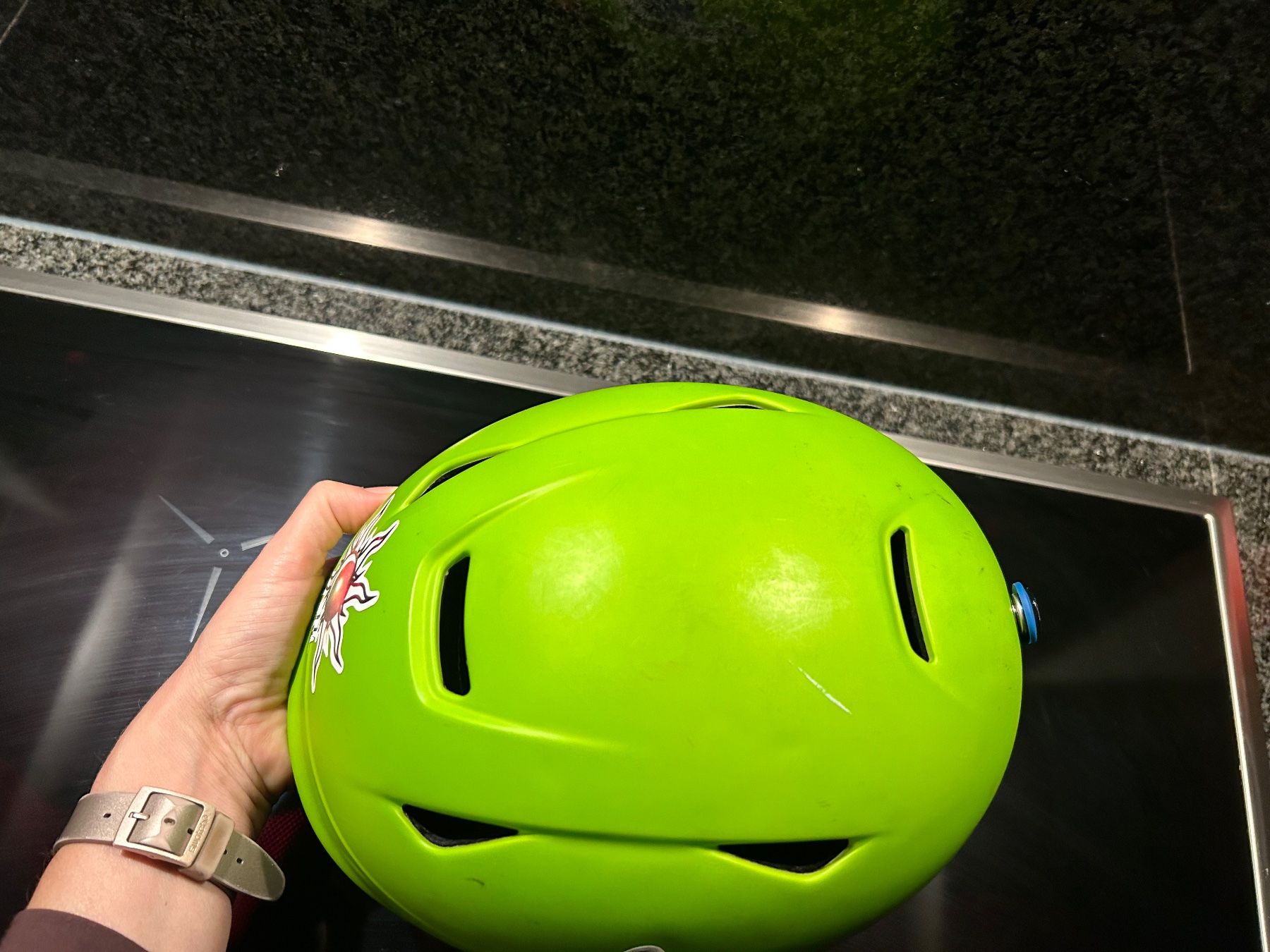Uvex Helme: Kinder Skihelm CRIVIT vert Gr L - XL / 52 - 55cm – Gebraucht aus Arbedo von nadia1973 6