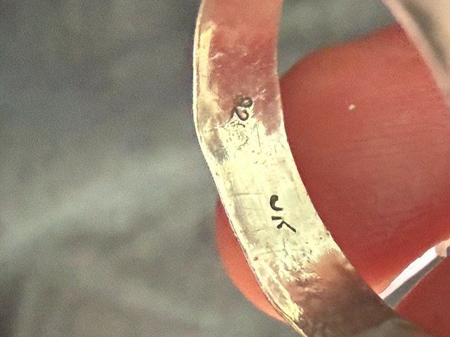 Anelli: Folk Craft Pre-Loved Silver Ring - Size 55 - gebraucht – Usato da Osco venduto da Electric_Elsie 3