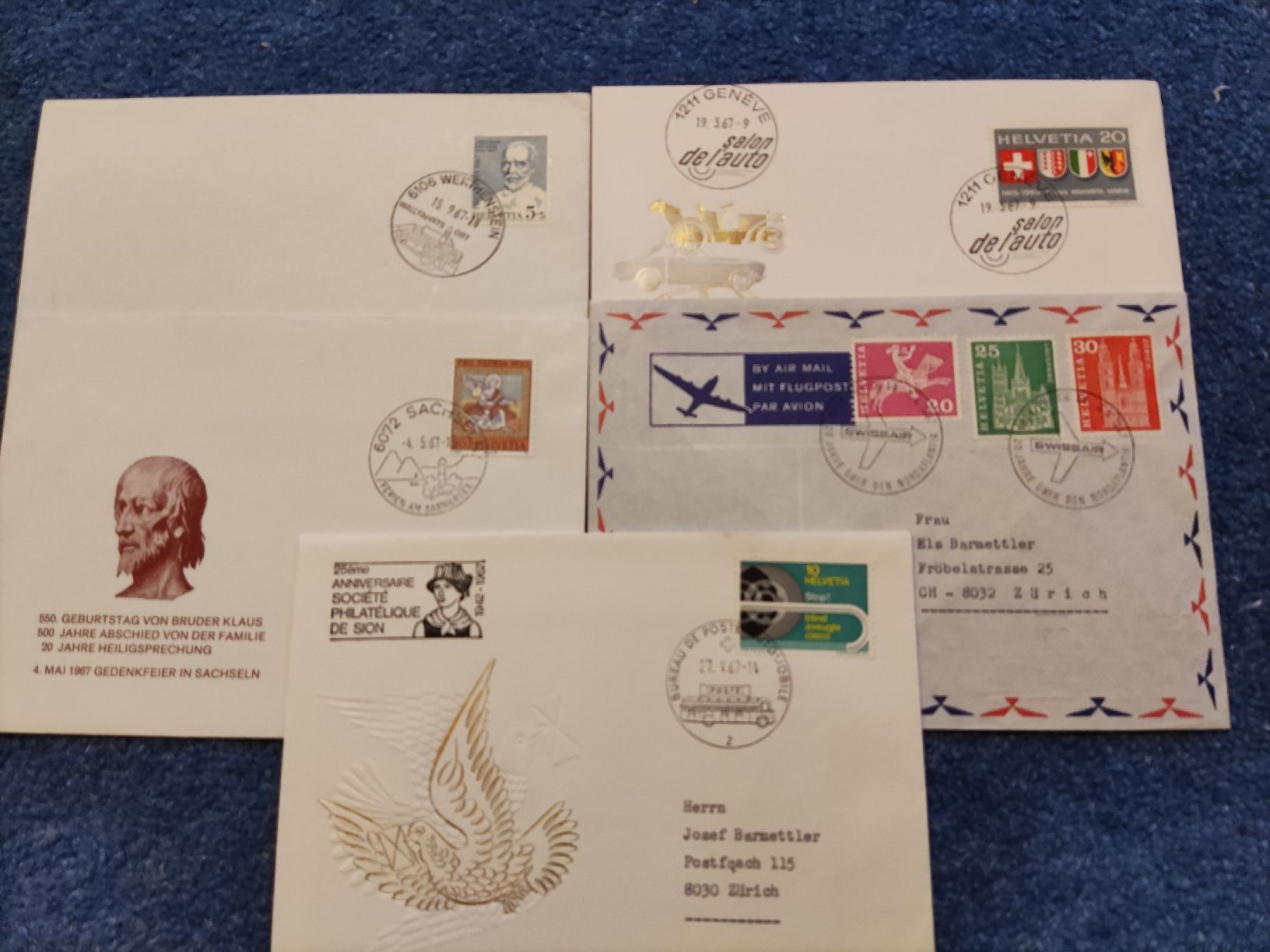 Alle Briefmarken: spezielle Ersttagsbriefe verschiedene Briefmarken – Neu (gemäss Beschreibung) aus Warth von Muenz8Marken