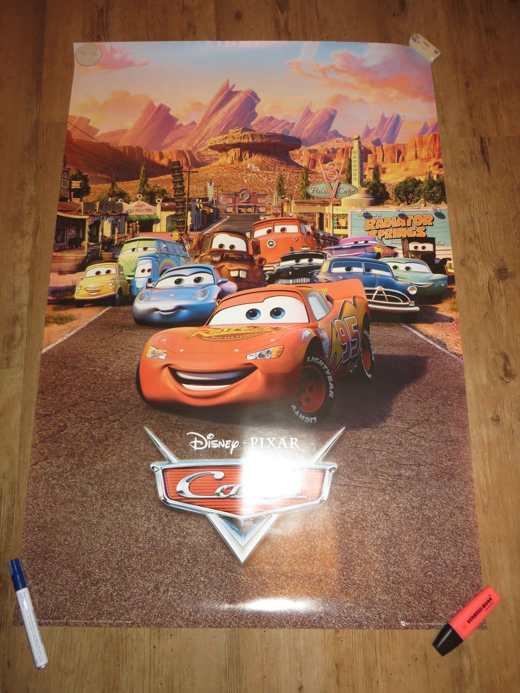 Poster & Bilder: Kinder Poster Cars Lightning Mcqueen – Gebraucht aus Bettenhausen von Binford8000