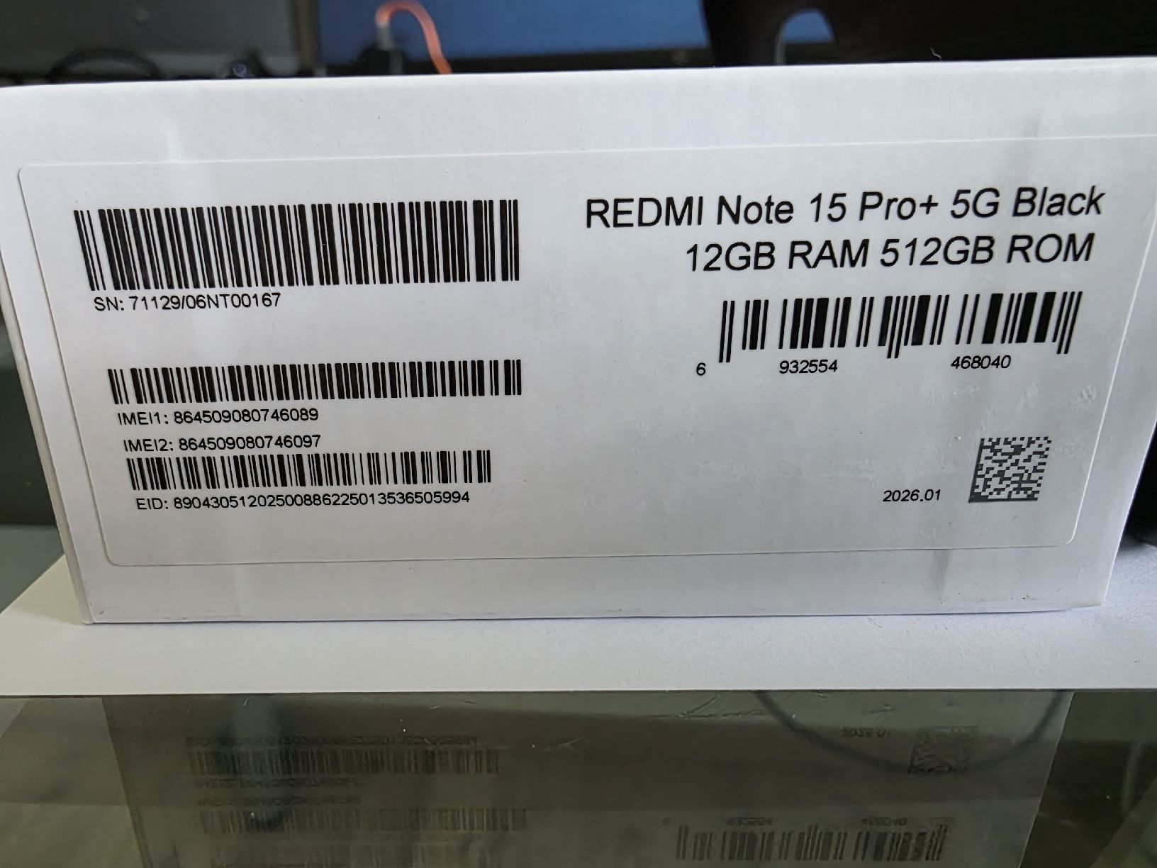 Xiaomi Telefoni cellulari / Smartphones: XIAOMI REDMI NOTE 15 PRO + MOD 2026 – Nuovo (secondo la descrizione) da Romanens venduto da wba_gxh9 2