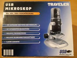 USB Mikroskop - Traveler (10-200x)