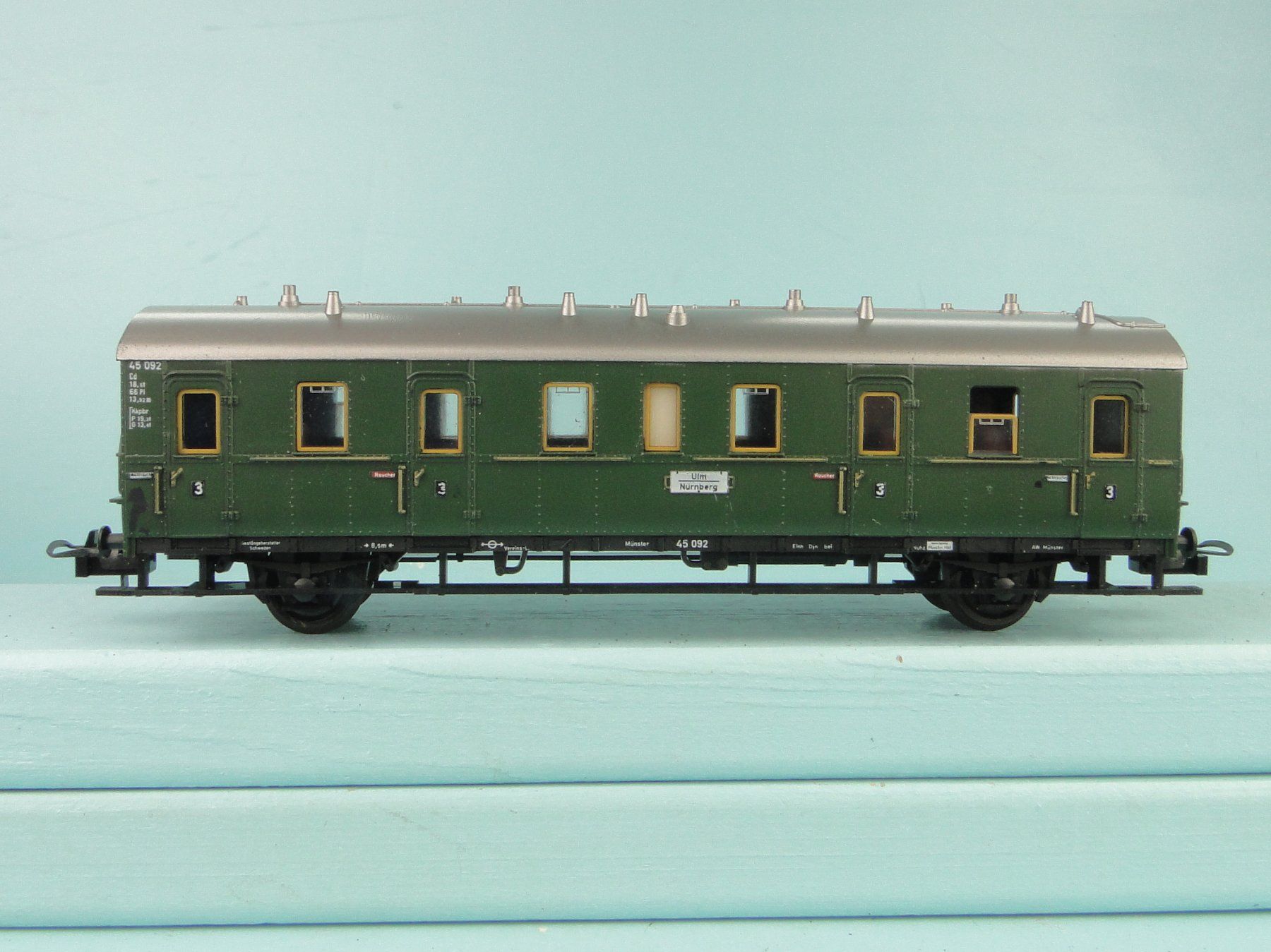 Trix Modellini di ferrovie: Spur H0 TRIX: 3759 Abteilwagen 3.Kl. – Usato da Bülach venduto da cann11 1