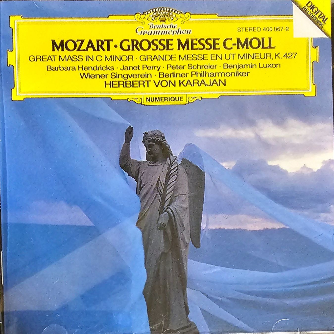 CD: Mozart, Barbara Hendricks - Grosse Messe C-Moll = Great Mass – Usato da Wahlen b. Laufen venduto da Cg10