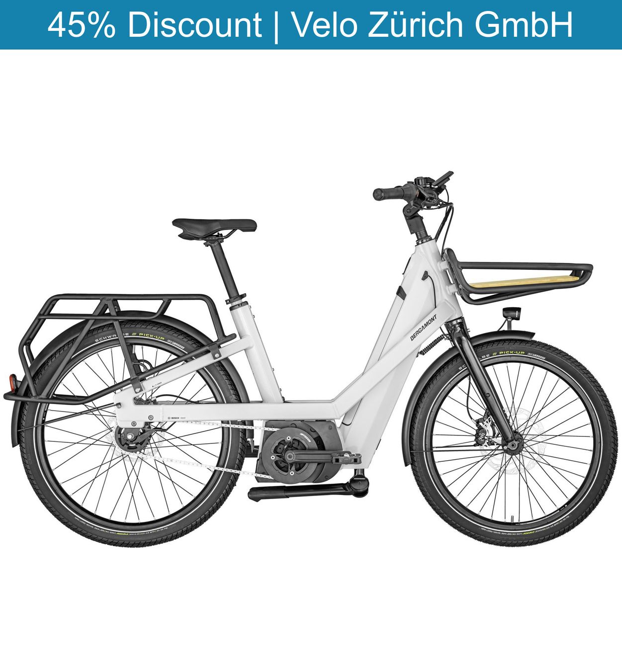 Velos: Bergamont E-Cargoville Bakery Expert – Neu (gemäss Beschreibung) aus Zürich von Velo_Zuerich_Cargo