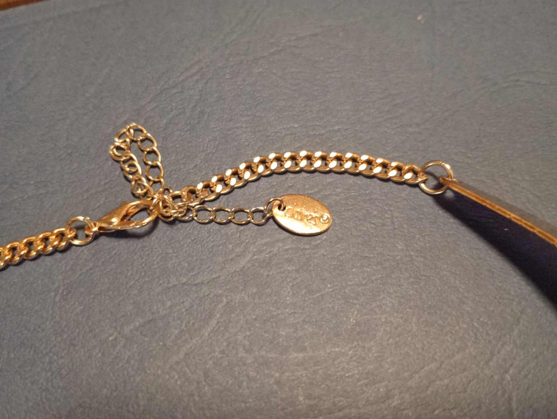 Catenine: Claires Statement Halskette goldfarben – Usato da Allschwil venduto da Evgeniia78 5