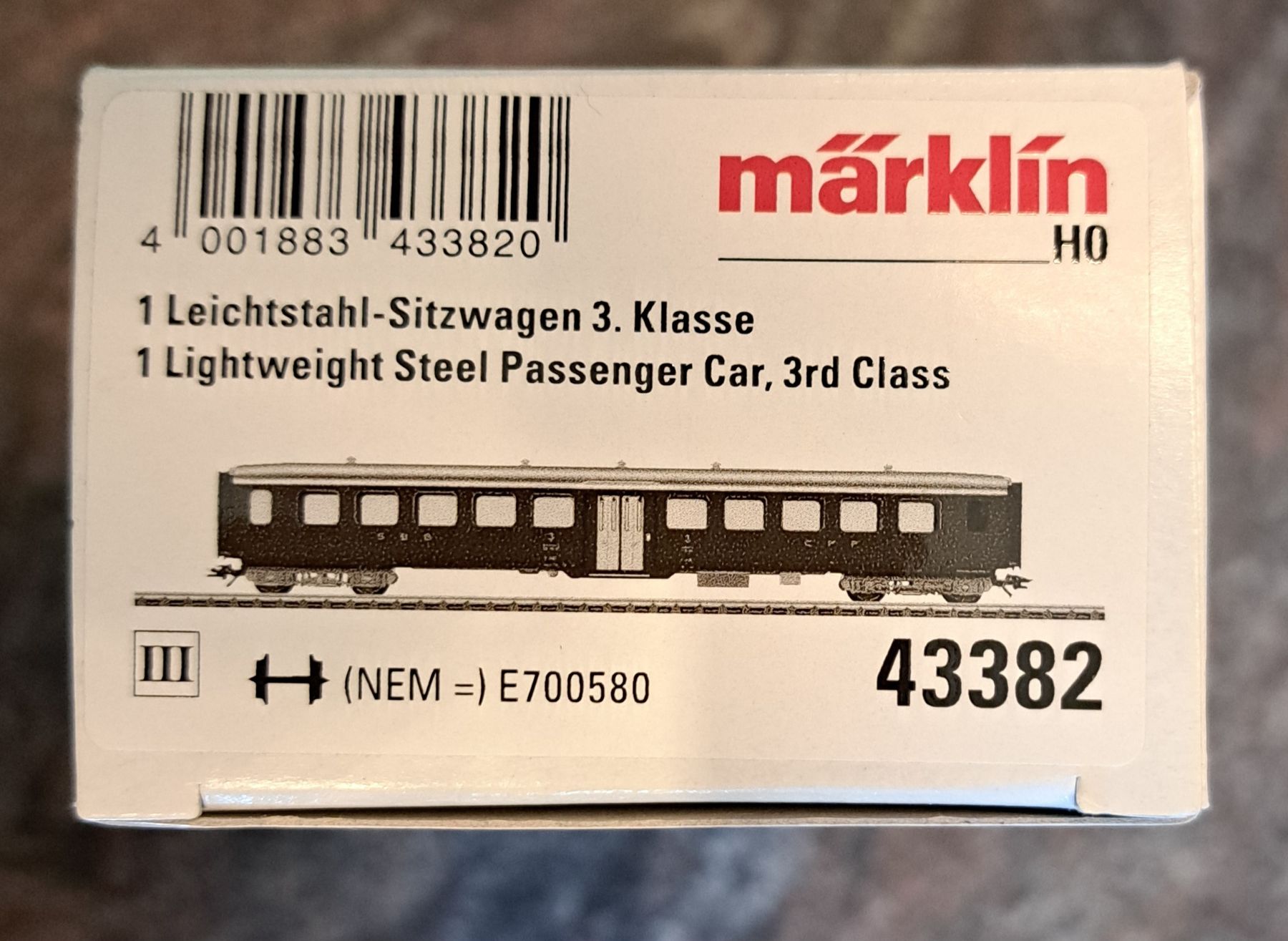 Märklin Modellini di ferrovie: Märklin H0 SBB Waggons 3Stk – Nuovo (secondo la descrizione) da Frauenfeld venduto da Fusel1909 5