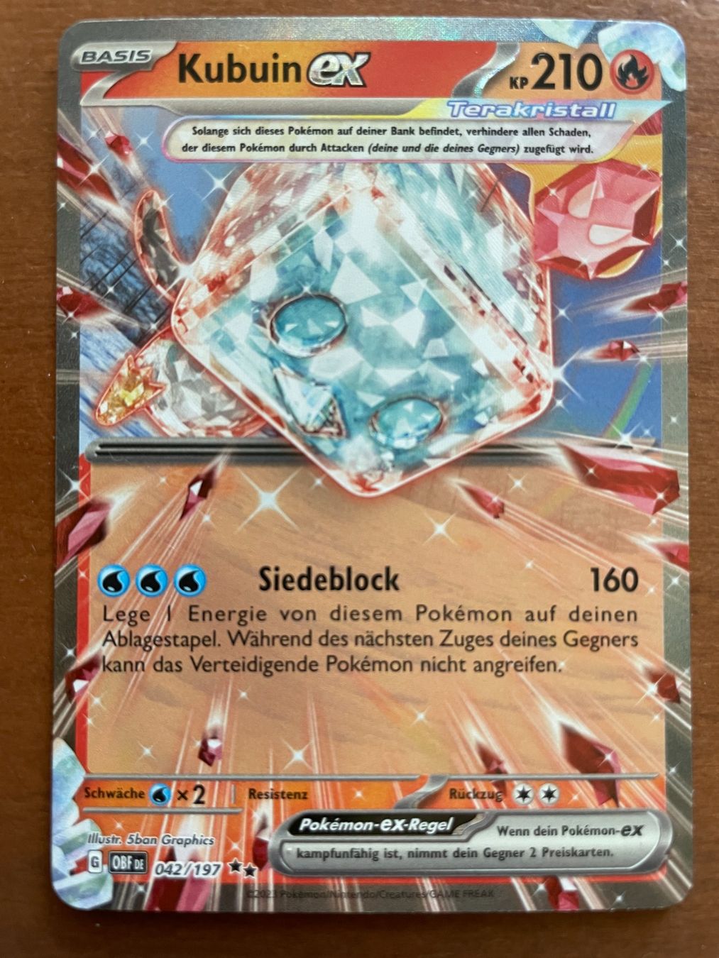 Pokémon Cartes à collectionner: Pokemon Kubuin eX (Versand gratis) – Neuf (Voir description) à Chur par Angerson