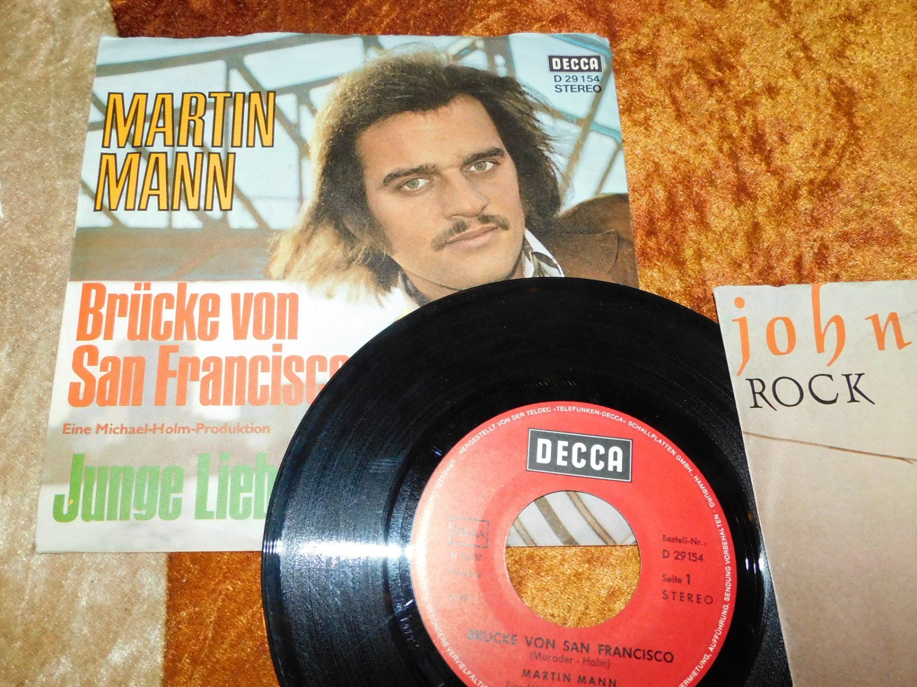 Dischi in vinile: LP Single 2 x - Johnny Nash 1985 u Martin Mann – Usato da Sursee venduto da 76 2