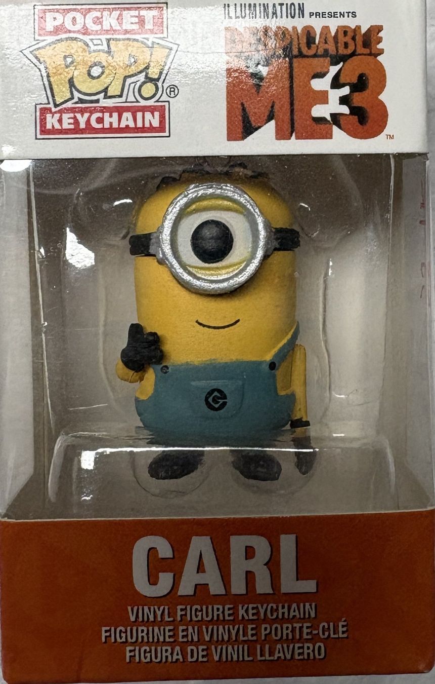 Funko Statuette: Funko Pop Keychain - DM3 - Minions - Carl – Nuovo e nell'imballaggio originale da Meisterschwanden venduto da McSchein