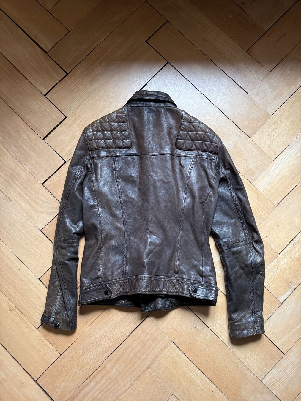 Allsaints Giacche: ALLSAINTS - Lederjacke dunkelbraun S – Usato da Zürich venduto da Diazaio 2