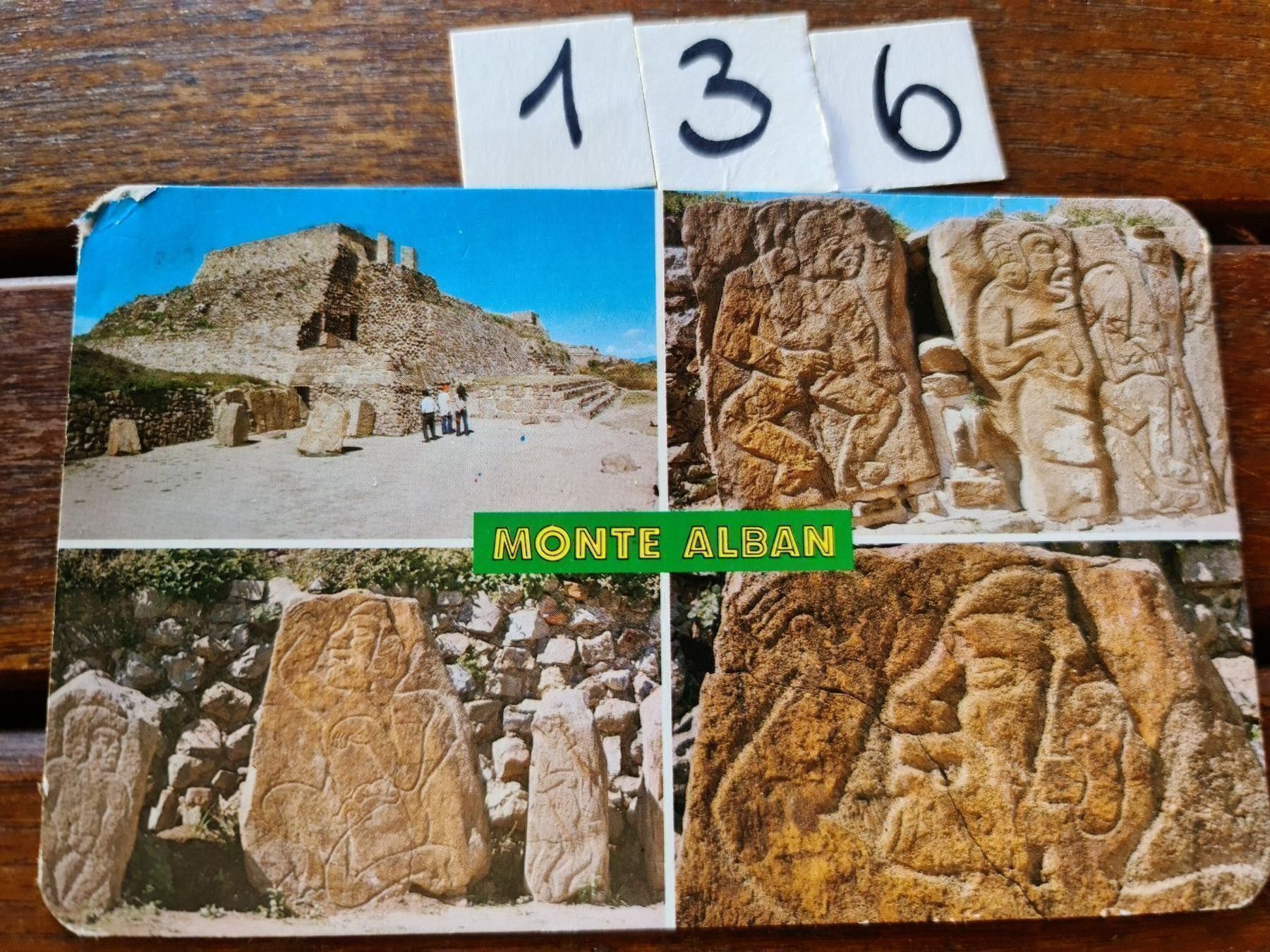 Ansichtskarten: Ansichtskarte Monte Alban Mexiko – Gebraucht aus Dintikon von Vexi