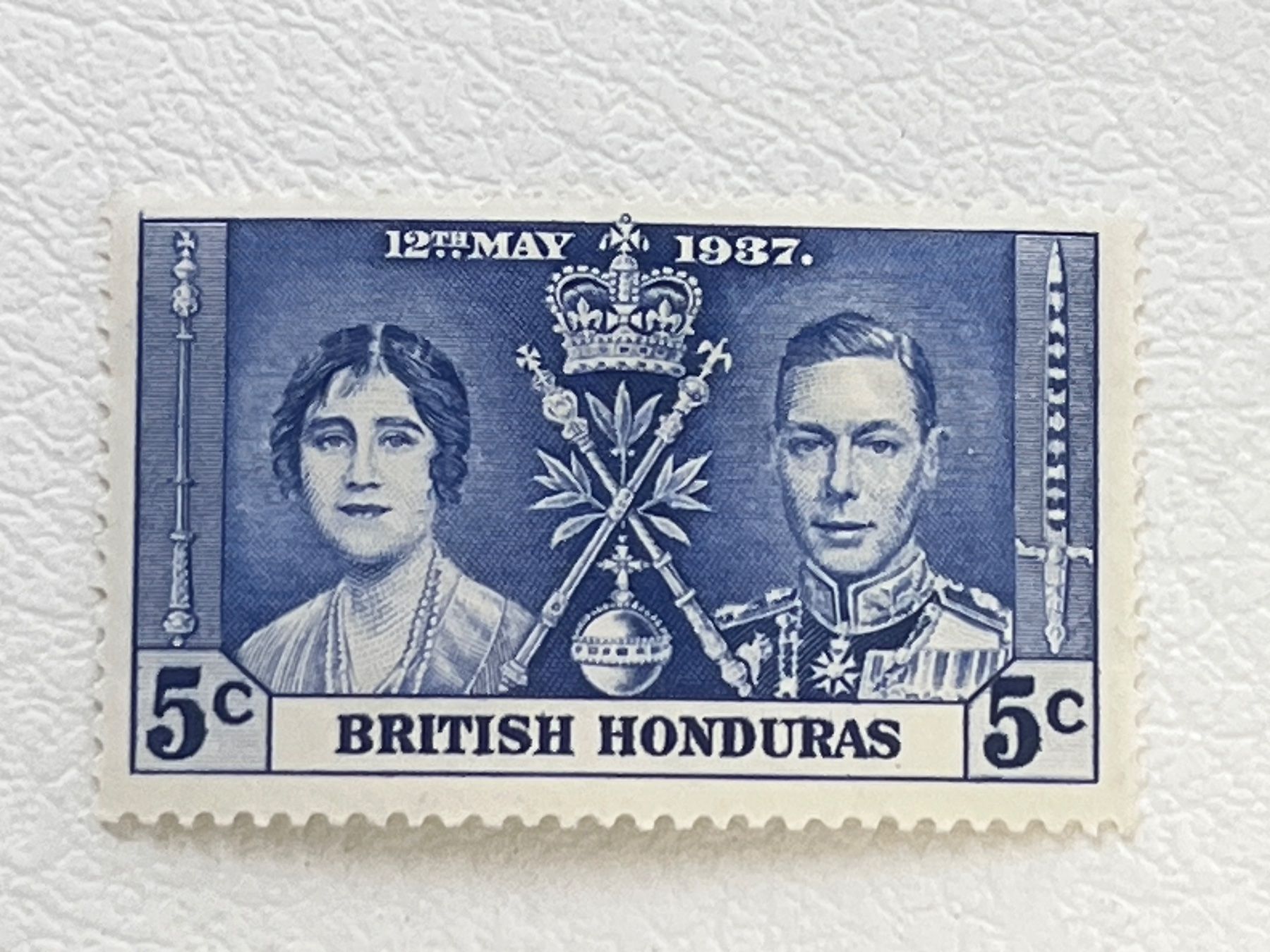 Alle Briefmarken: British Honduras Briefmarke – Gebraucht aus Chiasso von AzenYa