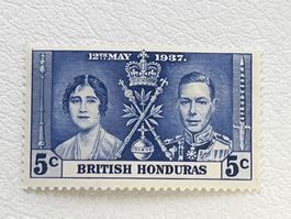 British Honduras Briefmarke