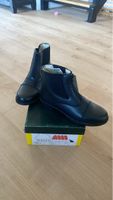 Bottines d’équitation noires en cuir, taille 37