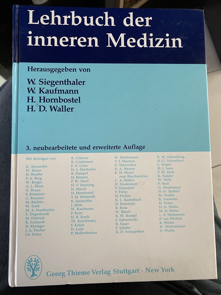 Bücher: Fachbuch  Inneren Medizin – Neu und originalverpackt aus Kreuzlingen von Lukma64