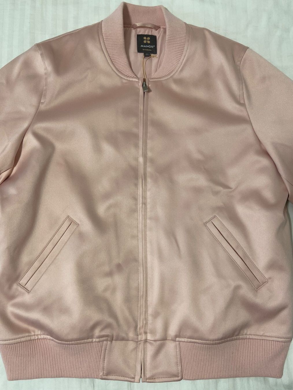 Manor Jacken: Manor Seidenbomber, Helrosa, Gr. 42 – Neu und originalverpackt aus Zürich von dedasiba 2