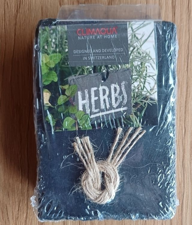 Tutte le decorazioni: Neue 6 Climaqua Kräutertafel Anthrazit und 8 Täfeli – Nuovo e nell'imballaggio originale da Flaach venduto da ker_6ml7 3