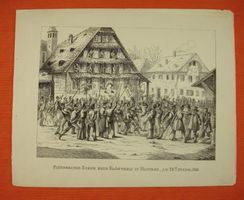 MALTERS, FEDERLITHOGRAPHIE UM 1850