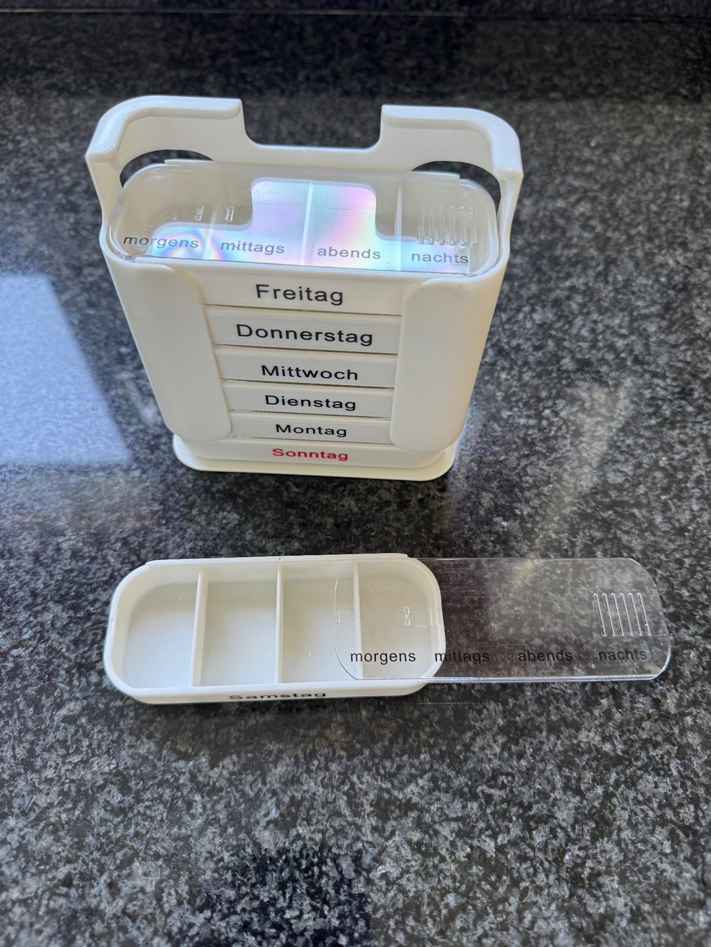 Contenitori & Simili: Medikamentenorganizer Medikamente Wochenorganizer Tabletten – Usato da Steffisburg venduto da smocky17 2